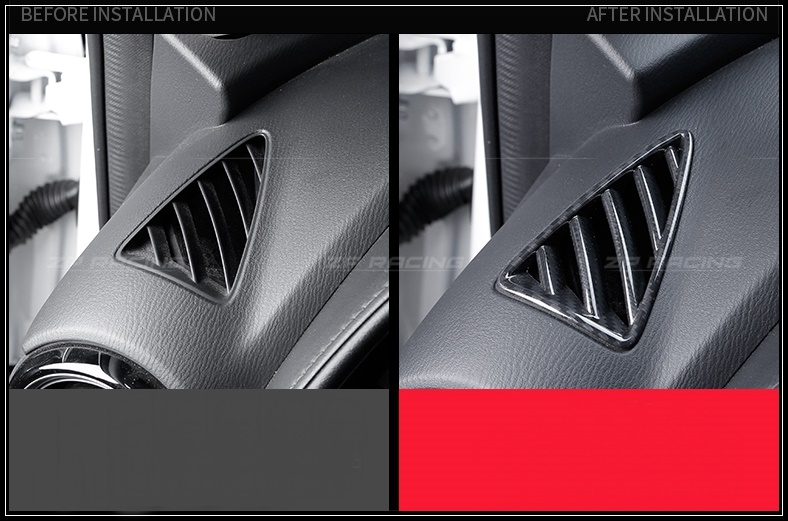 ครอบช่องแอร์บน Console หน้า Carbon CX-3