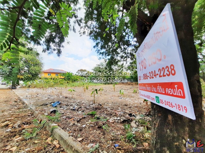ขายที่ดินถมแล้ว ย่าน เสาธงหิน แก้วอินทร์ เซ็นทรัลเวสเกต ตลาดบางใหญ่ : ใกล้ตลาดมิกซ์บางใหญ่ : 198 ตารางวา