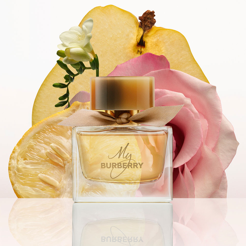 Burberry My Burberry Eau De Parfum 90ml. น้ำหอมของแท้ (1กล่อง)