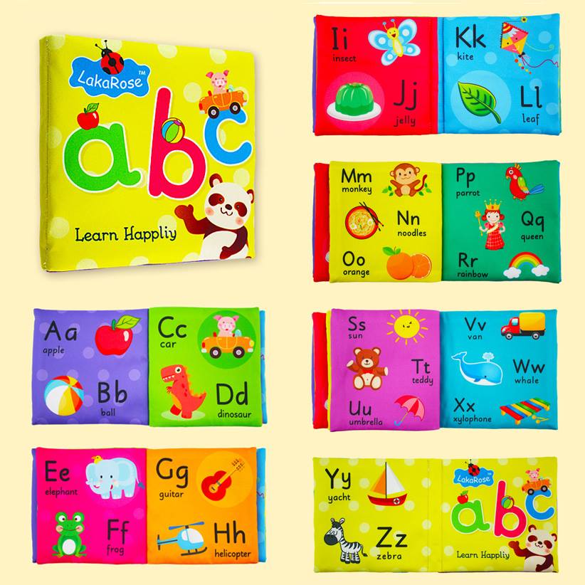 หนังสือผ้า abc