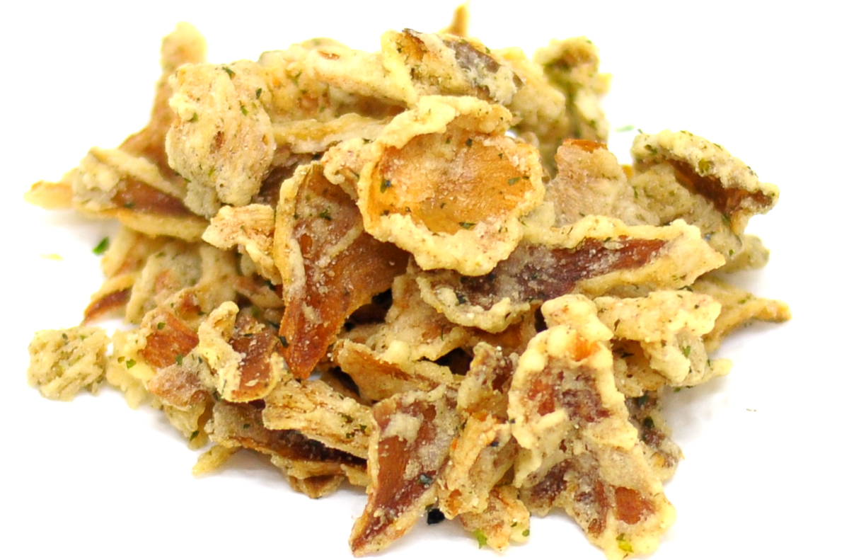 🍄เห็ดนางฟ้าอบกรอบ🍄 แสนอร่อย รสโนริสาหร่าย (แพ็ค 3 ห่อ) สูตรเจ