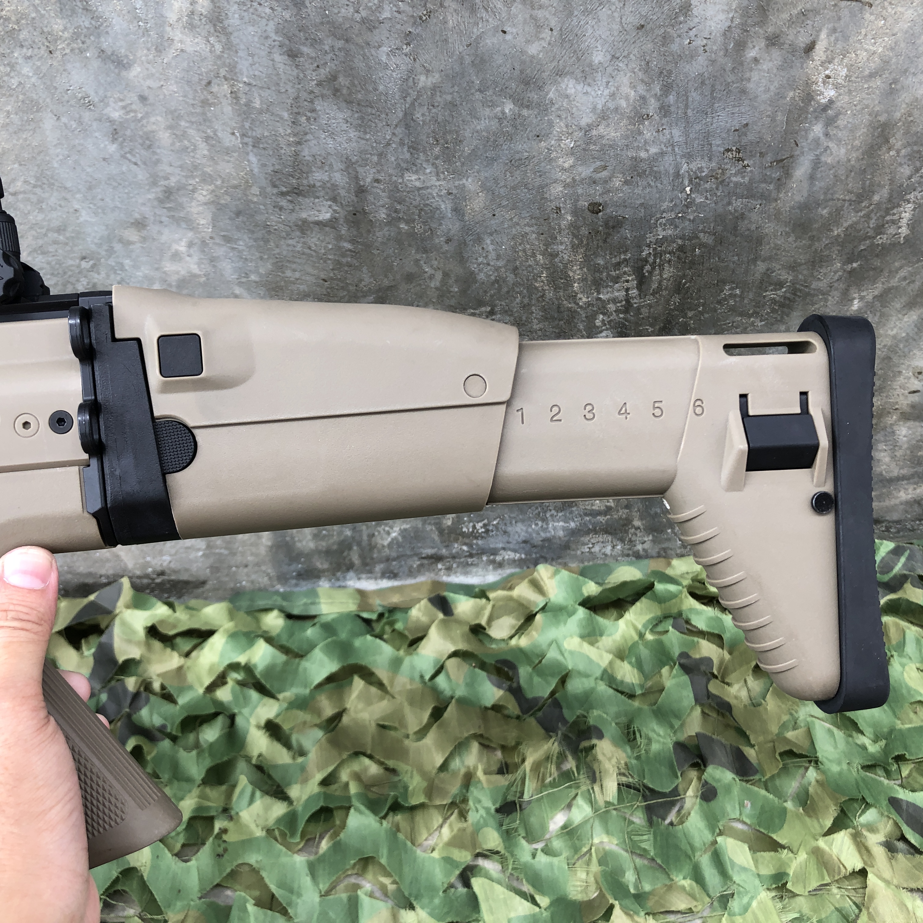 ปืนเจล ปืนเจลไฟฟ้า รุ่น SCAR-L (Semi Auto&Full Auto)