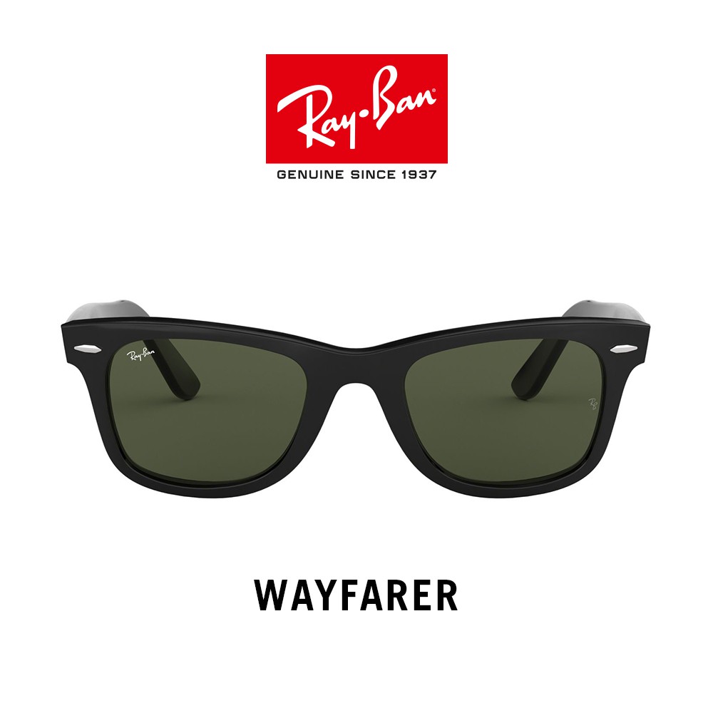 แว่นกันแดด RayBan RB2140F 901 ORIGINAL WAYFARER Size 52 mm.