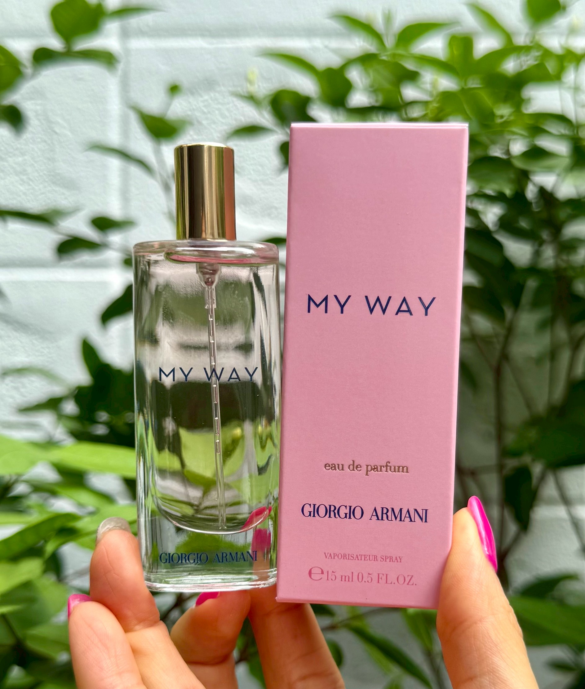 Giorgio Armani My Way EDP 15ml. น้ำหอมขนาดพกพา ของแท้