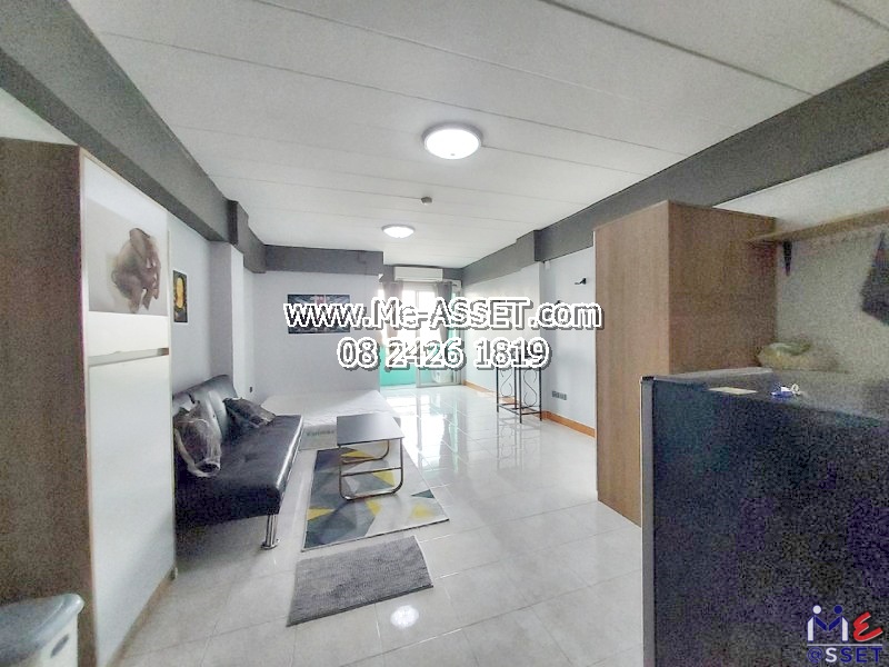 ขายและเช่า คอนโด ย่าน อ่อนนุช ประเวศ ศรีนครินทร์ พัฒนาการ สุขุมวิท 77 : พฤกษาธานี 1 คอนโดเทล Prueksa Thani 1 Condotel : 29.09 ตร.เมตร