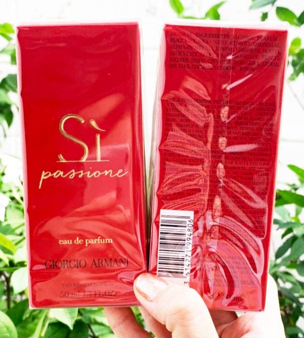 น้ำหอม Giorgio Armani Si Passione Eau De Parfum 50ml. [กล่องซีล] ของแท้