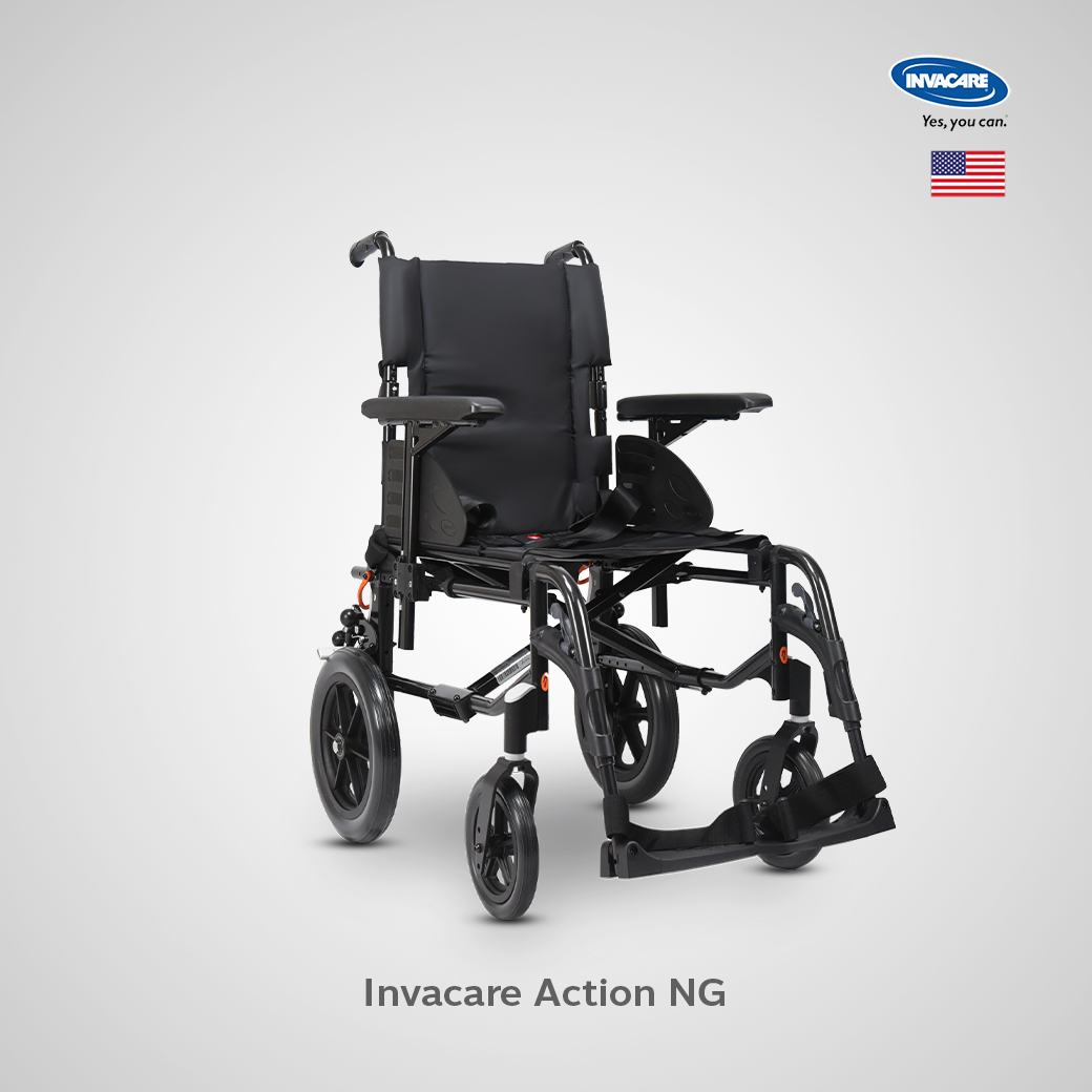 รถเข็นผู้ป่วย Invacare Action 2NG รับประกัน 2 ปี