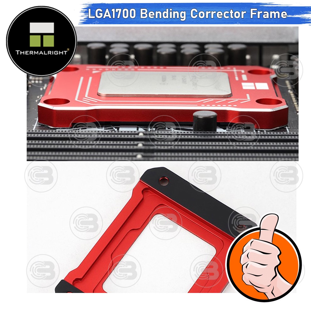 [CoolBlasterThai] Thermalright LGA1700 BCF Bending Corrector Frame Red (intel Gen.12/13/14)