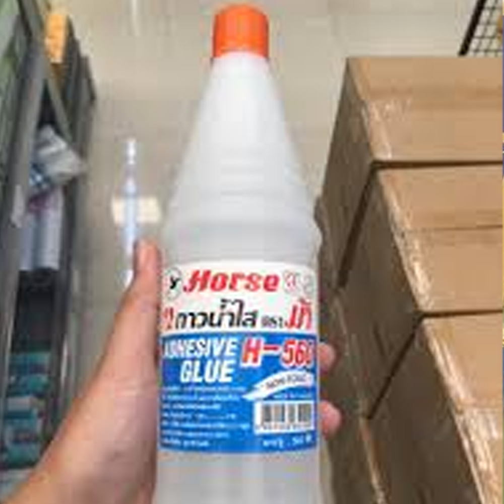 กาวน้ำใส ตราม้า แบบขวด 560 มล. รุ่น H-560