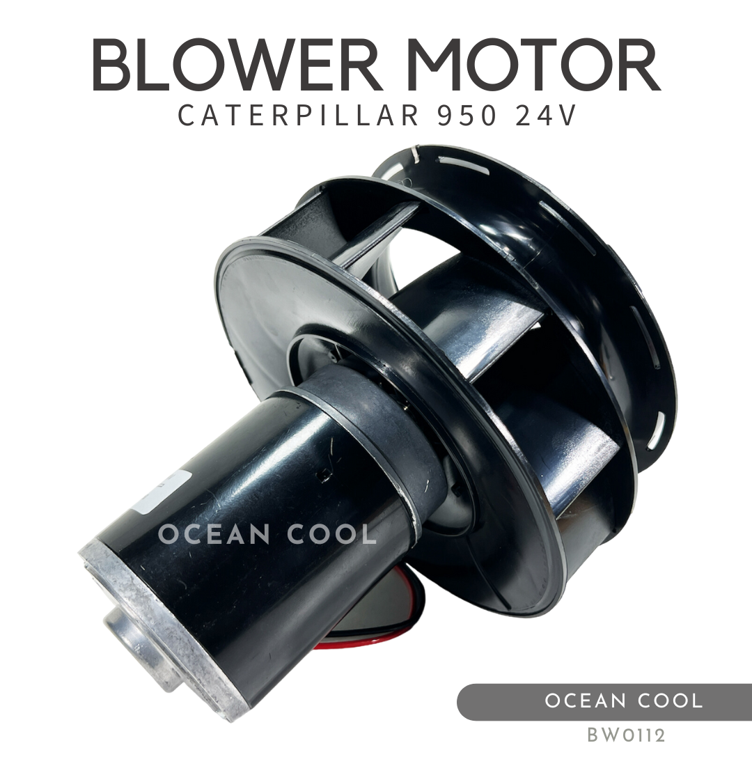 โบลเวอร์ แคทเทอพิลล่า 950 24 โวลต์ BW0112 BLOWER MOTOR CATERPILLAR 950 24V มอเตอร์พัดลมแอร์ พัดลมแอร์ โบเวอร์