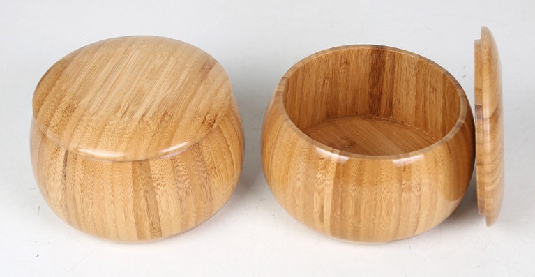 โถหมากล้อมไม้ไผ่ (2ใบ)