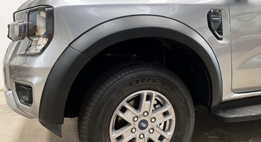 คิ้วล้อฟอร์ดเรนเจอร์ Ford Next Gen Ranger Wildtrak / XLT / Sport 2022 ขนาด 6 นิ้ว แบบเรียบ