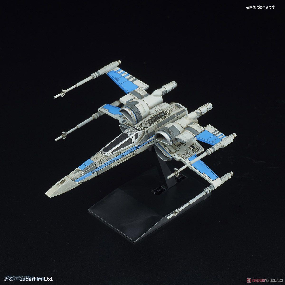 011 Blue Squadron Resistance X-Wing Fighter BANDAI - Star Wars