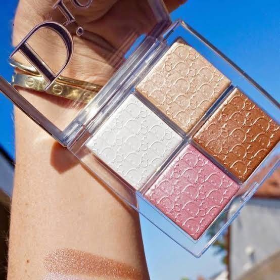 DIOR Backstage Glow Face Palette 001 Universal พาเลทไฮไลท์-คอนทัวร์สุดหรู