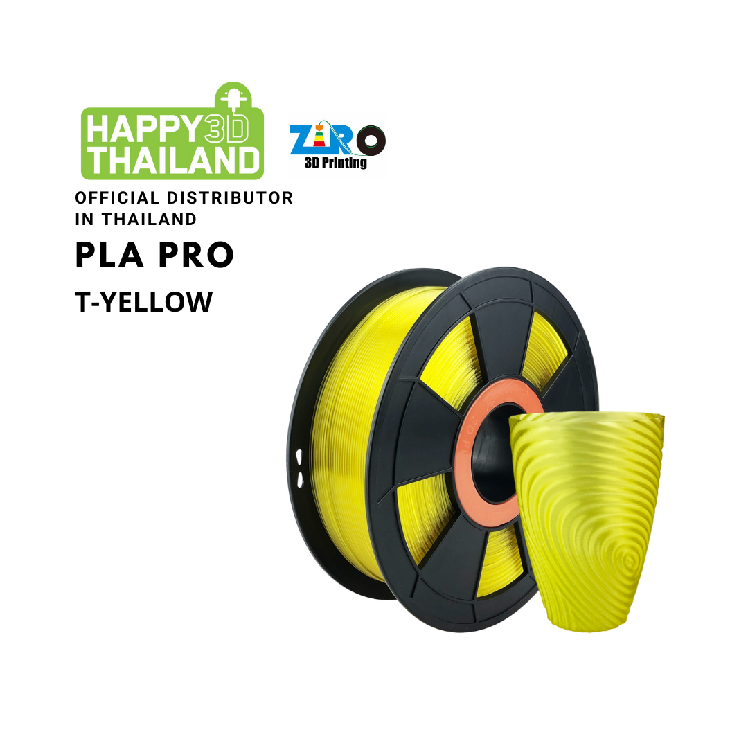 Ziro เส้นพลาสติก PLA Pro / + โปร่งแสง.12 สี Translucent & Fluorescent.1.75mm, 1kg