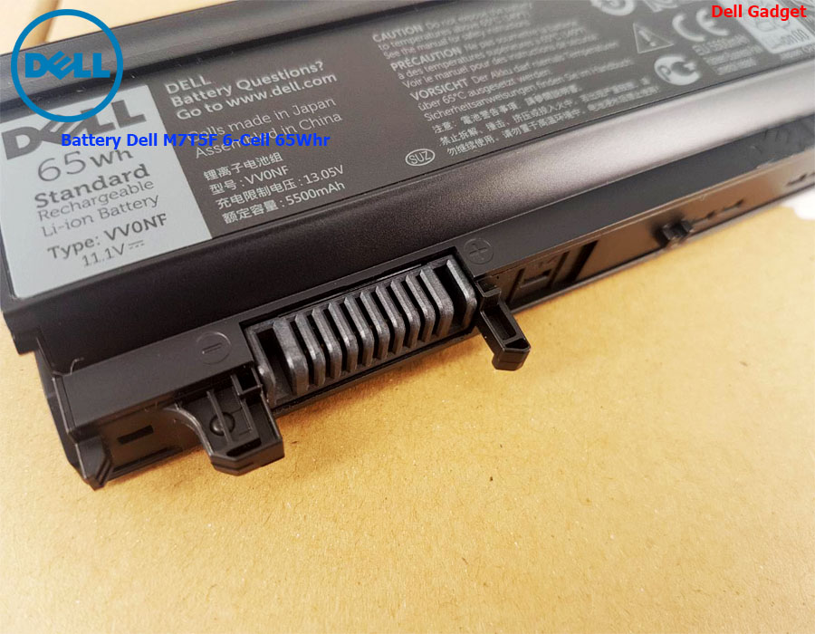Battery Dell Latitude E5440, 6-Cell, 65Wh, แบตเตอรี่ Dell VV0NF ของแท้รับประกันศูนย์ Dell Thailand On-site Service