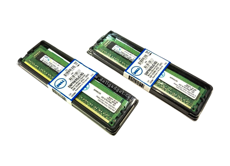 Dell Memory Server 8GB - 1Rx4 DDR3L RDIMM 1600MHz แท้ แรม Server Dell T320 T420 T620 NX3200 NX3300 NX400 R320 R420 R520 R620 R720 R720XD แท้ Ram Server Dell ราคา พิเศษ
