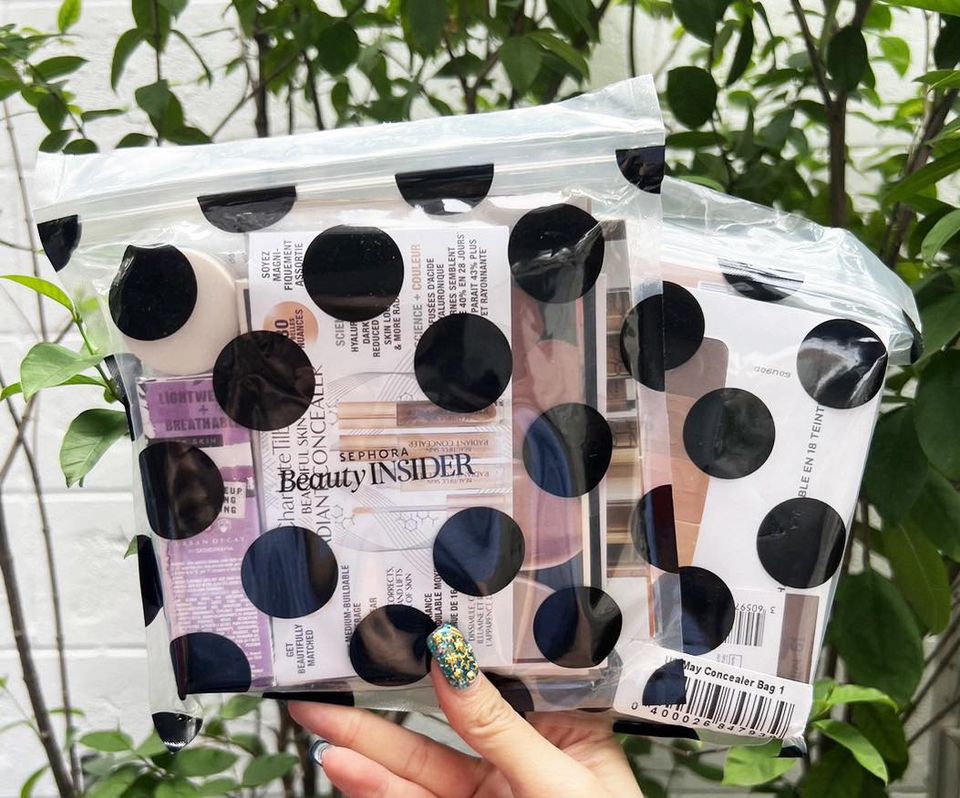 เซตผลิตภัณฑ์ทดลอง Sephora Concealer Sample Set เทสเตอร์ คอนซีลเลอร์ + แป้งฝุ่น + สเปรย์
