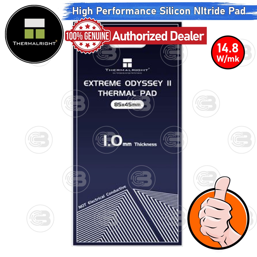 [CoolBlasterThai] Thermalright Extreme Odyssey II Thermal Pad (Silicon Nitride) 85x45x1.0 mm./14.8 W/mK