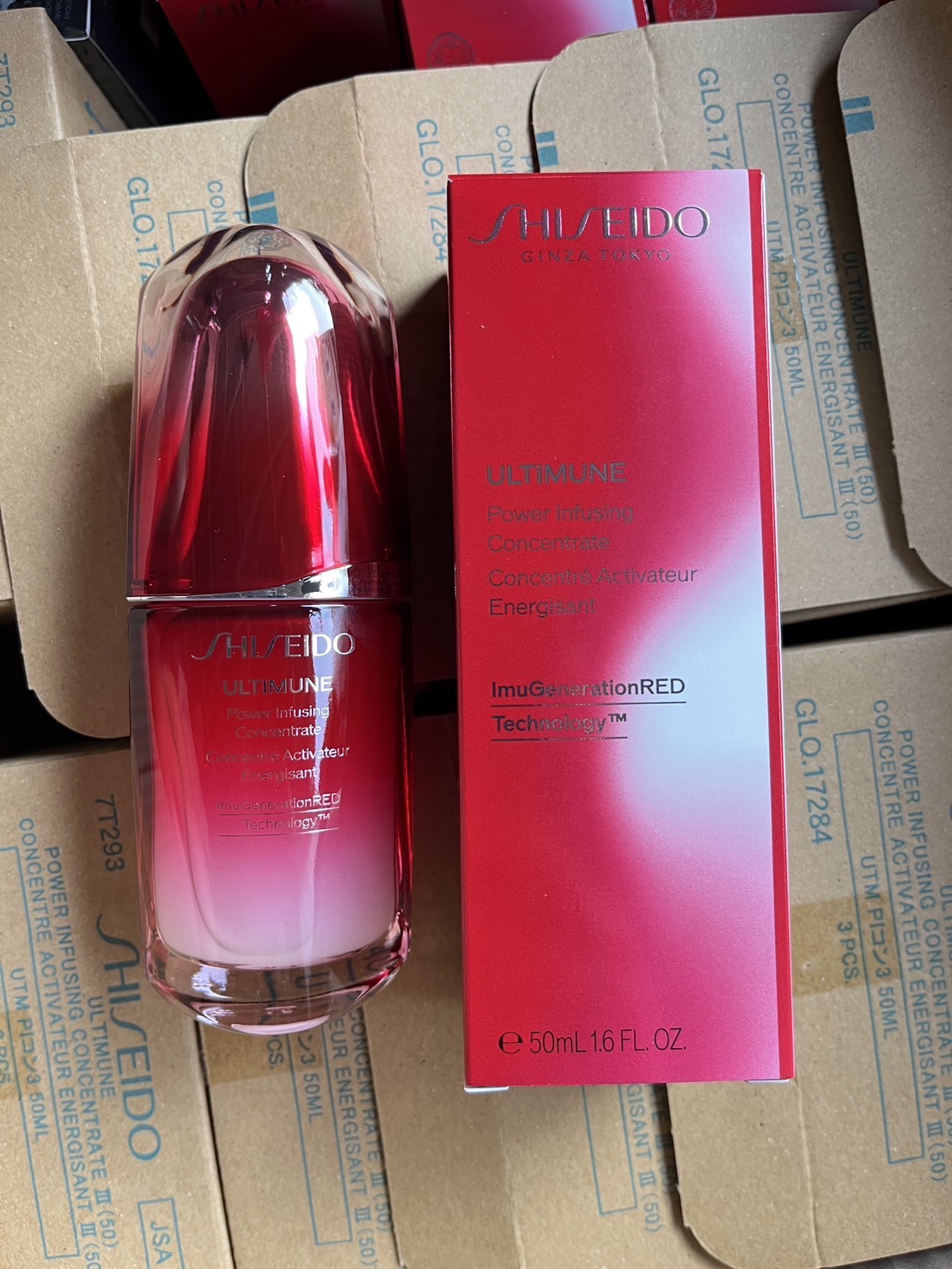 Shiseido Ultimune Power Infusing Concentrate 50ml. เซรั่มบำรุงผิว ชิเชโด้ อัลติมูน พาวเวอร์ อินฟิวซิ่ง คอนเซ็นเทรท เอ็น