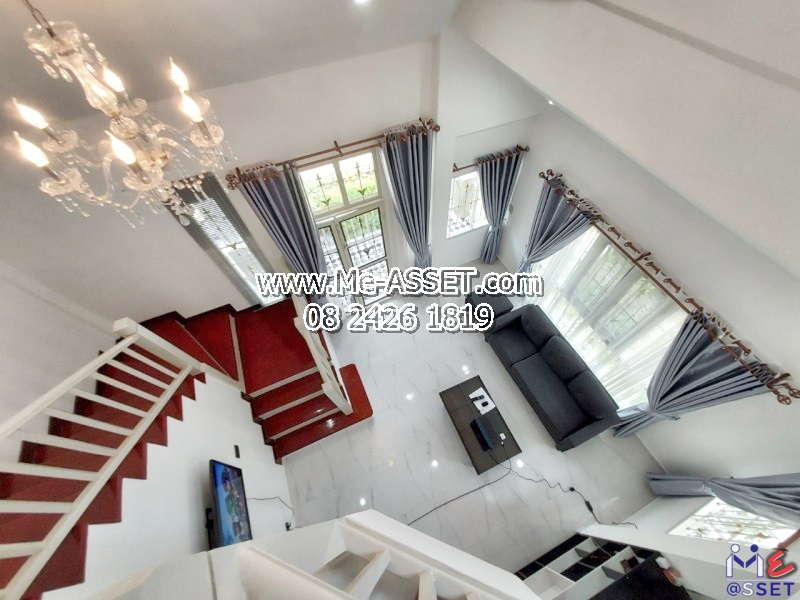 ให้เช่าบ้านเดี่ยว ย่าน รังสิต คลองสาม ลำสามแก้ว บึงยี่โถ คลองหลวง : ม.วรารักษ์ รังสิต-คลองสาม : 2 ชั้น 53 ตร.วา