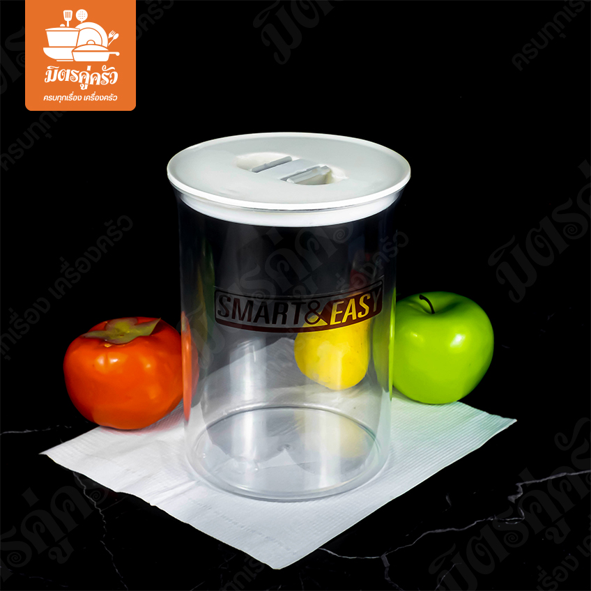 โหลสุญญากาศ (ฝาบีบ) ทรงกลม - PN3303L