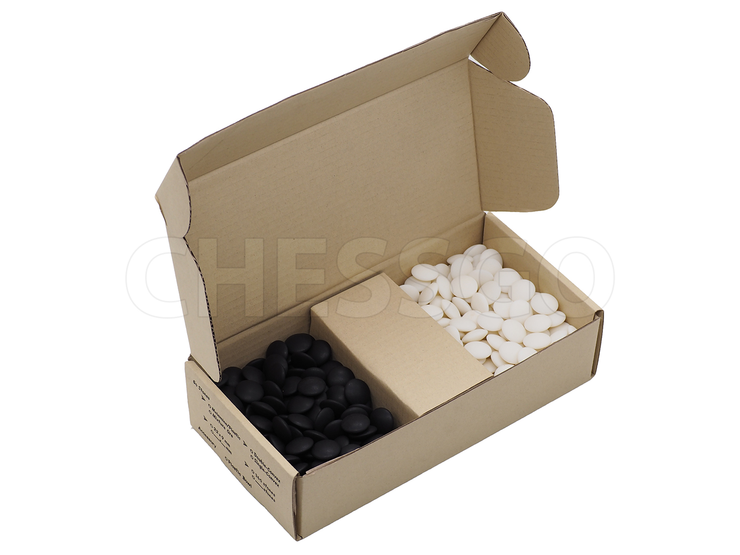 เม็ดหมากล้อมเมลามีน (นูน2ด้าน)