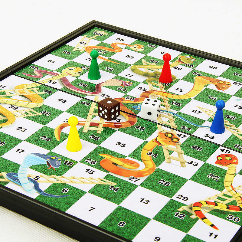 บันไดงูแม่เหล็ก Snakes and Ladders Magnetic size M #3830