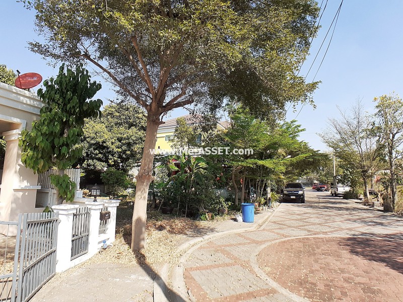 ขายบ้านเดี่ยว ม.กฤษดาซิตี้เลคแอนด์พาร์ค 30 ถ.เทพารักษ์ ต.บางปลา อ.บางพลี สมุทรปราการ / พื้นที่ 2 ชั้น 65.3 ตารางวา