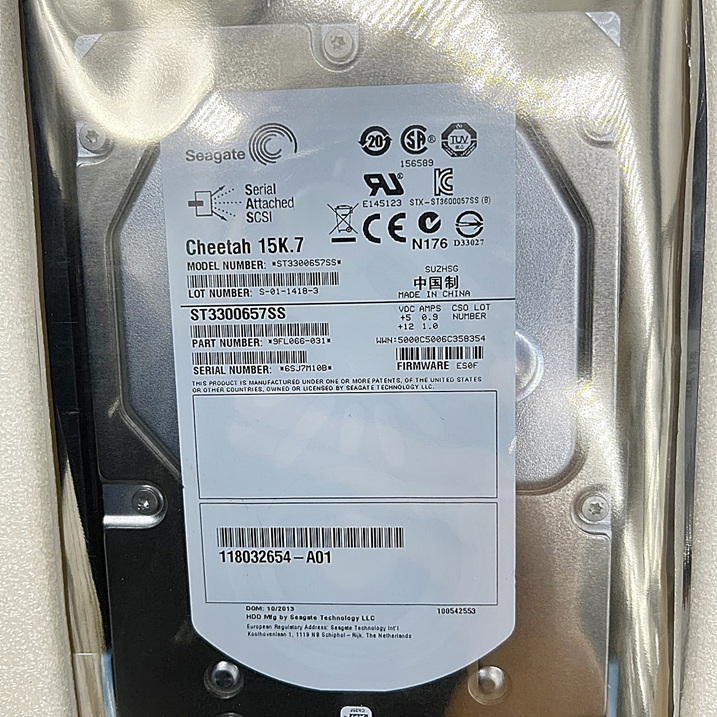 NEW EMC 005049273 [TorCompTH - ขาย จำหน่าย ราคา] EMC 300GB 15K 6G SAS 3.5IN HDD for EMC VNX