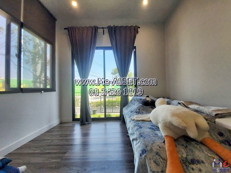 ขายบ้านเดี่ยว ย่าน บางบ่อ บางนา บางพลี เทพารักษ์ บางเสาธง : ม.สราญสิริ บางนา Saransiri Bangna : 2 ชั้น 61.4 ตร.วา