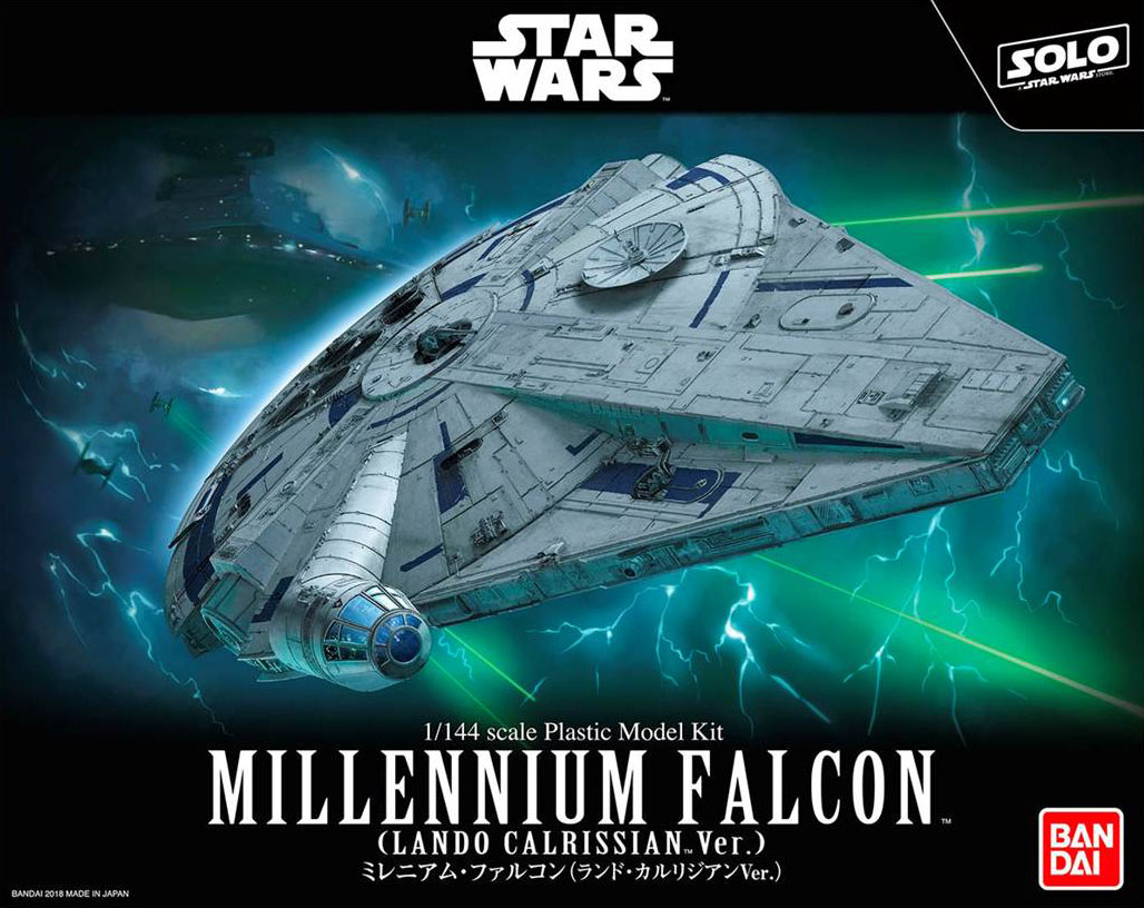 1/144 Millennium Falcon (Lando Calrissian Ver.) BANDAI - Star Wars