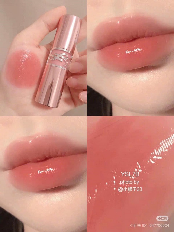 ลิปบาล์ม YSL Loveshine Candy Glow 3.1g สี 7B Nude Pleasure ของแท้