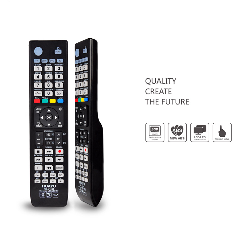 RM-L1050 4 in 1 Universal LCD,LED TV Remote ใช้ง่ายไม่ต้อง set up