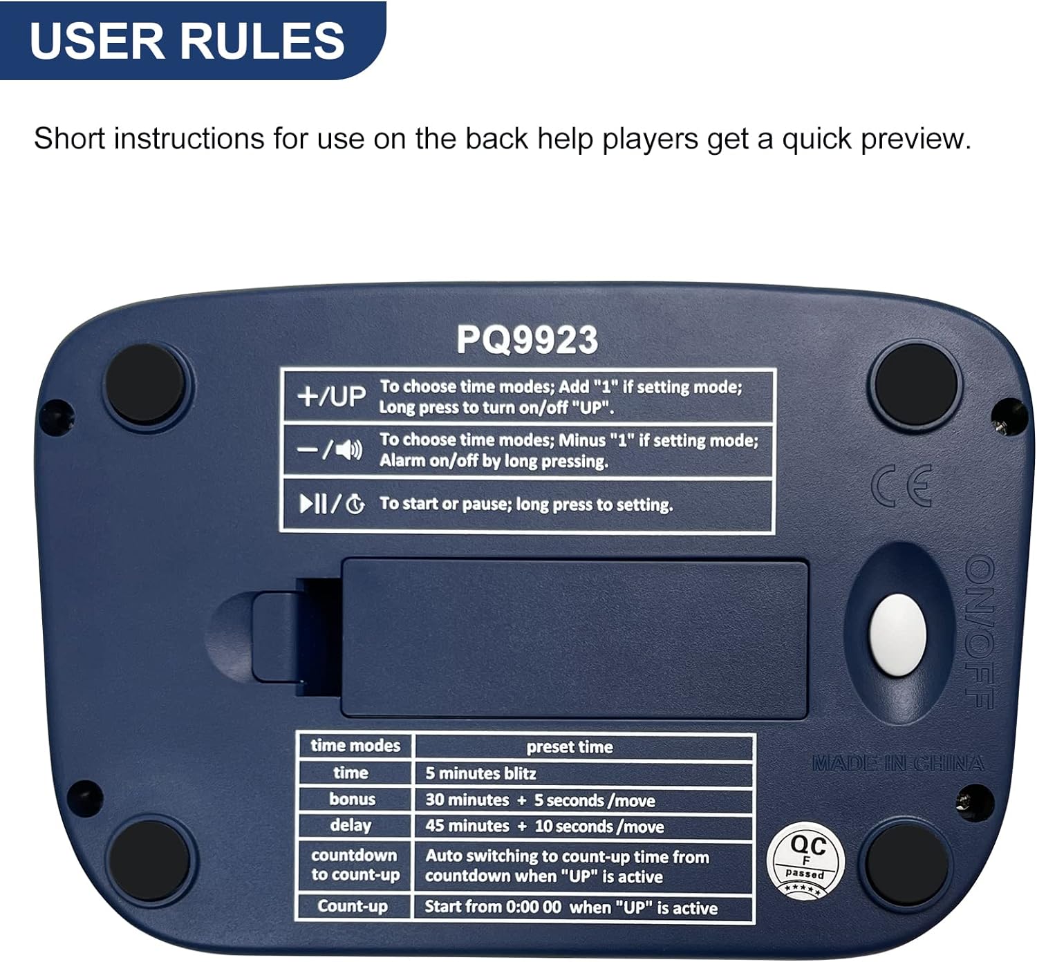 นาฬิกาจับเวลาเอแม็ท Leap Easy Digital Clock PQ9923