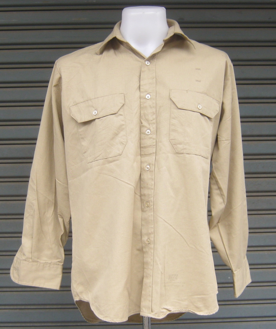เสื้อทหาร US สีกากี