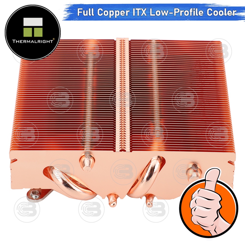 [CoolBlasterThai] Thermalright AXP90 X47 Full Copper Low-Profile CPU Cooler with 4 Heatpipes (AM5/LGA1851 Ready) ประกัน 6 ปี
