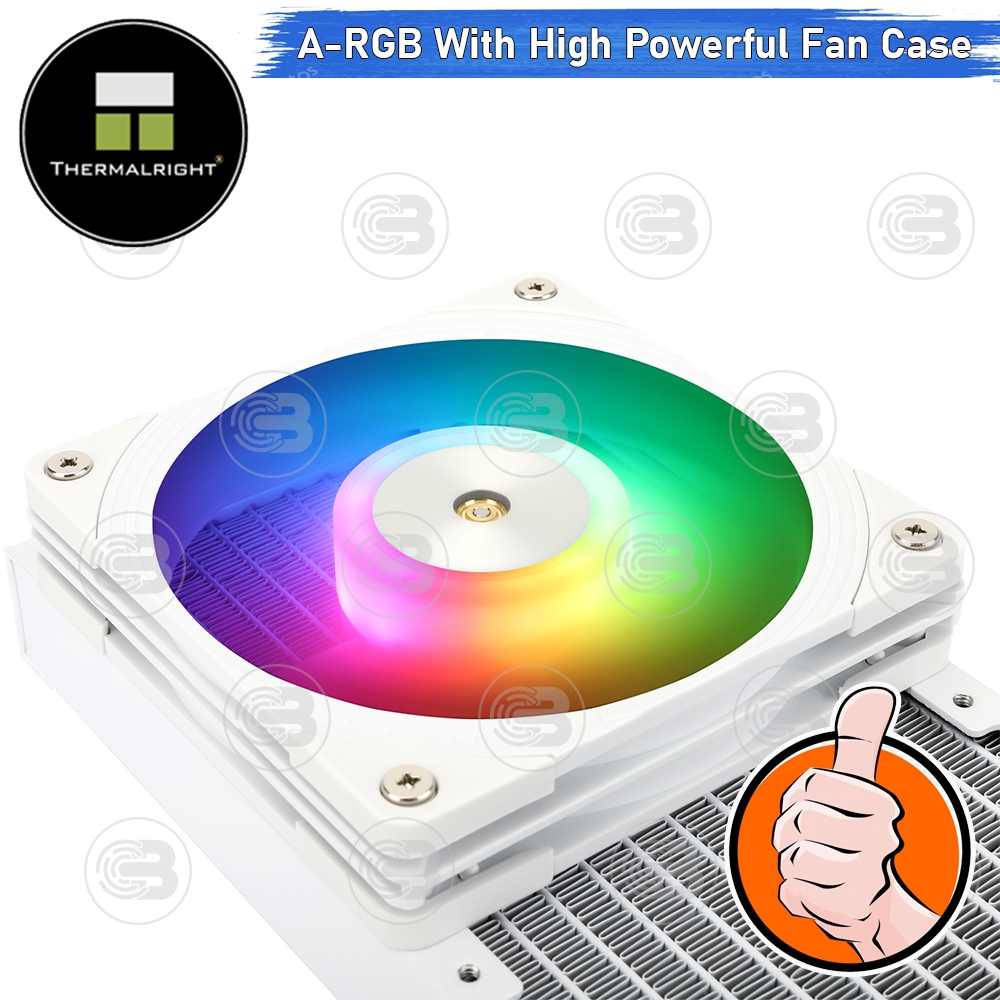 [CoolBlasterThai] Thermalright TL-B12W-S A-RGB Static Pressure Fan Case (size 120 mm.) ประกัน 3 ปี