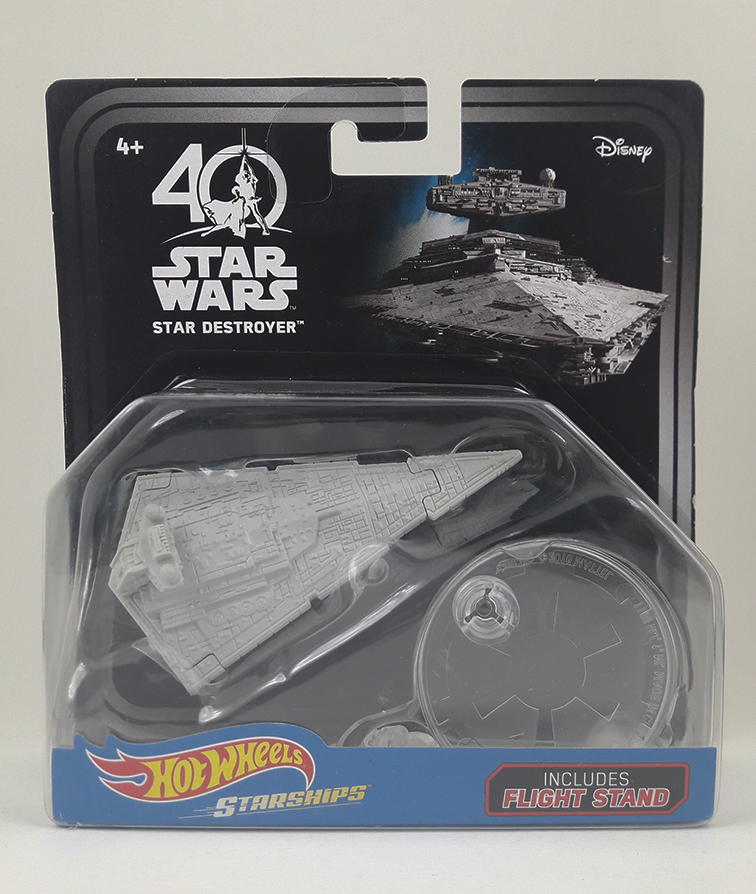 40th Star Wars Star Destroyer - Star Wars HOT WHEELS Starships
