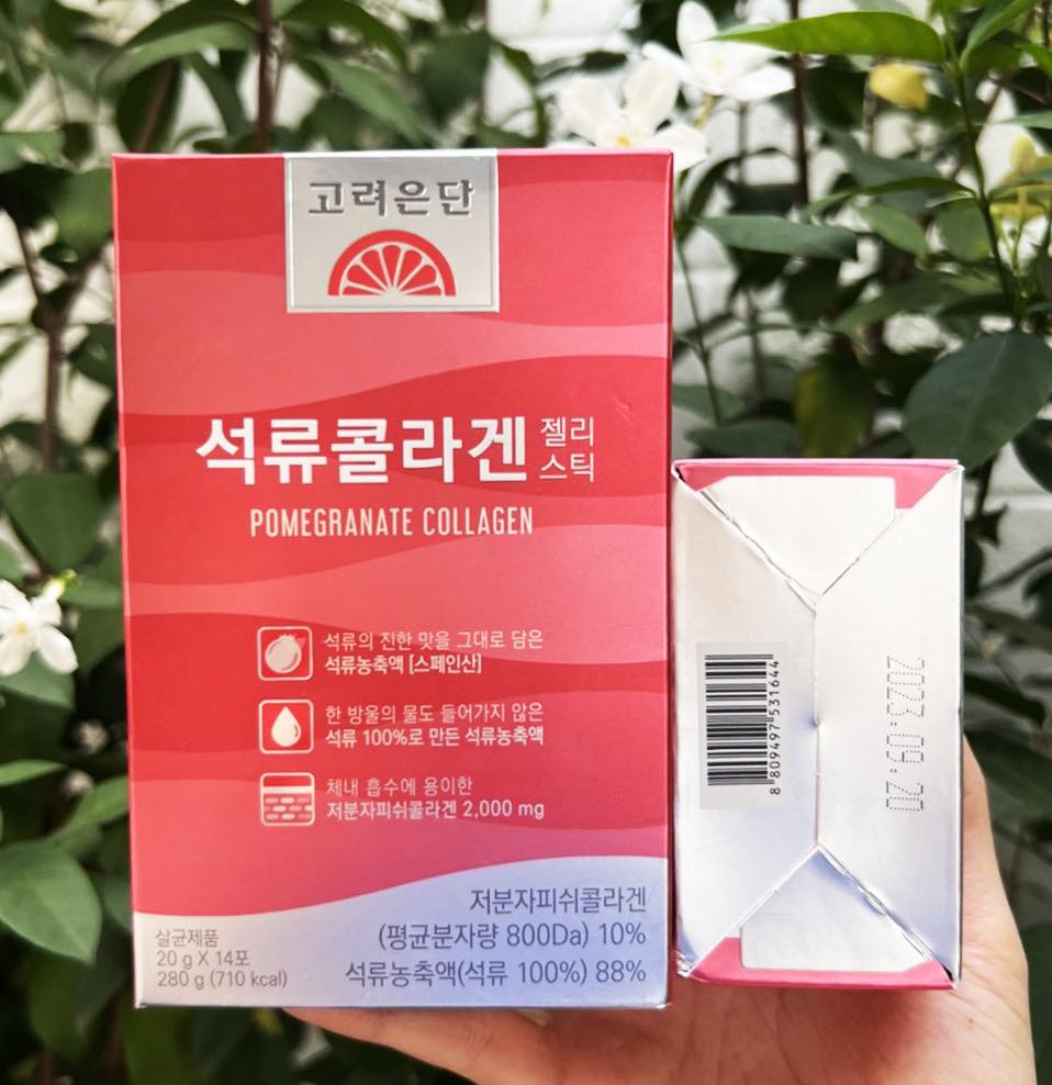 Korea Eundan Pomegranate Collagen Jelly (1กล่อง14ซอง) เจลลี่คอลลาเจน