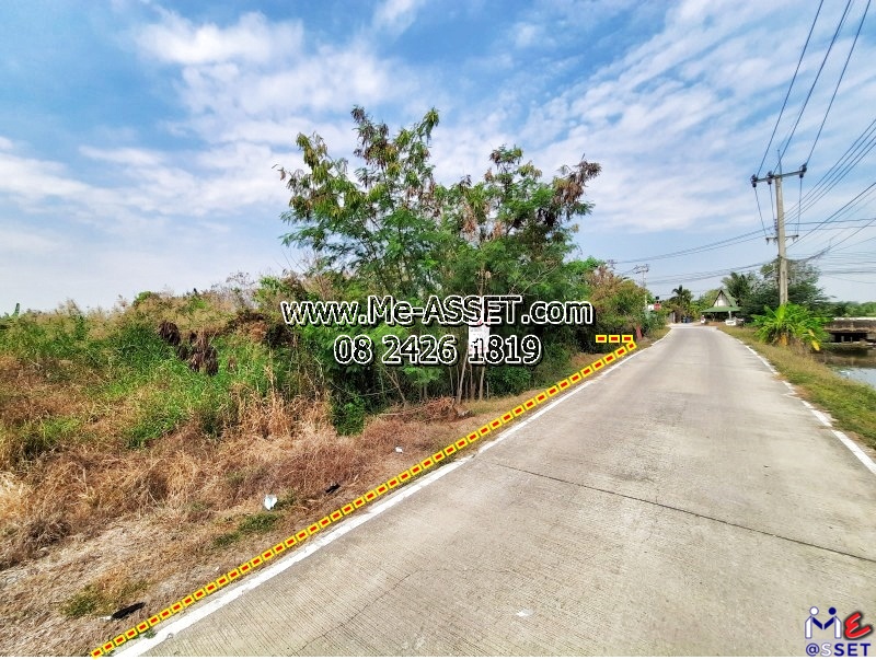 ขายที่ดินถมแล้วบางส่วน ย่าน วัดเสนีวงศ์ วัดมะสง เลียบคลองกำนันชื่น หนองเพรางาย ไทรน้อย : ซ.วัดเสนีวงศ์ : 300 ตร.วา