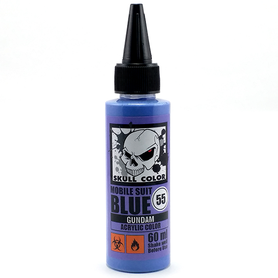 Skull Color 55 Mobile Suit Blue