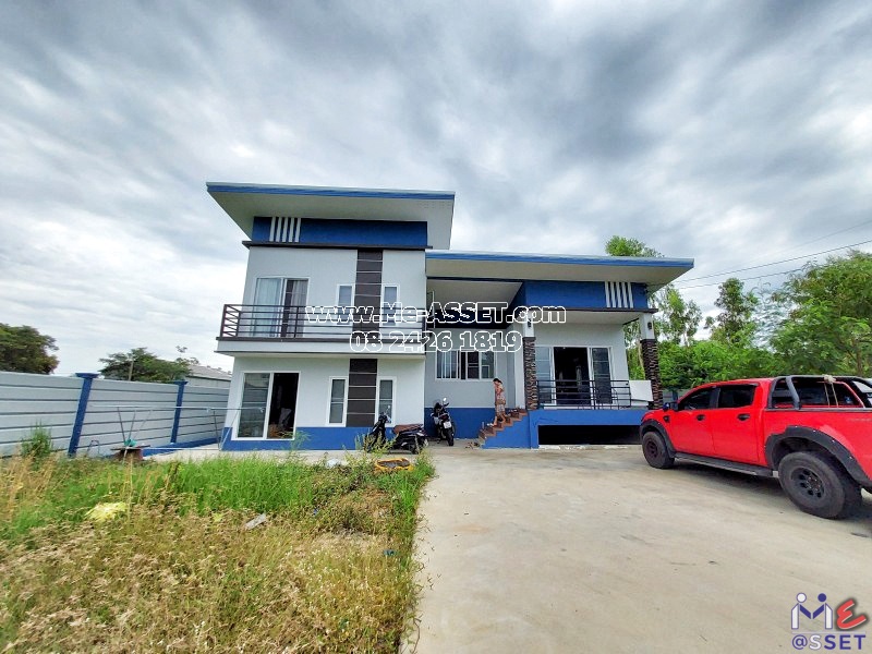 ขายบ้านเดี่ยว ย่าน สามพราน ไร่ขิง นครชัยศรี บรมราชชนนี : ออมไทย : 2 ชั้น 100 ตารางวา