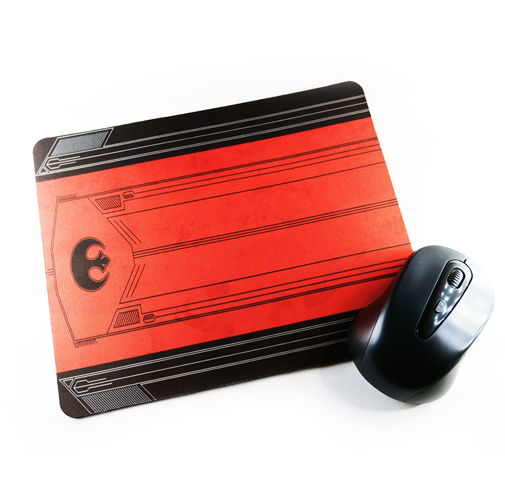 แผ่นรองเมาส์ Rebel Black and Red - Star Wars Mouse Pad