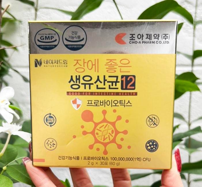 อาหารเสริม Nature Dream Lacto 12 + Pobiotics (1กล่อง/บรรจุ30ซอง)