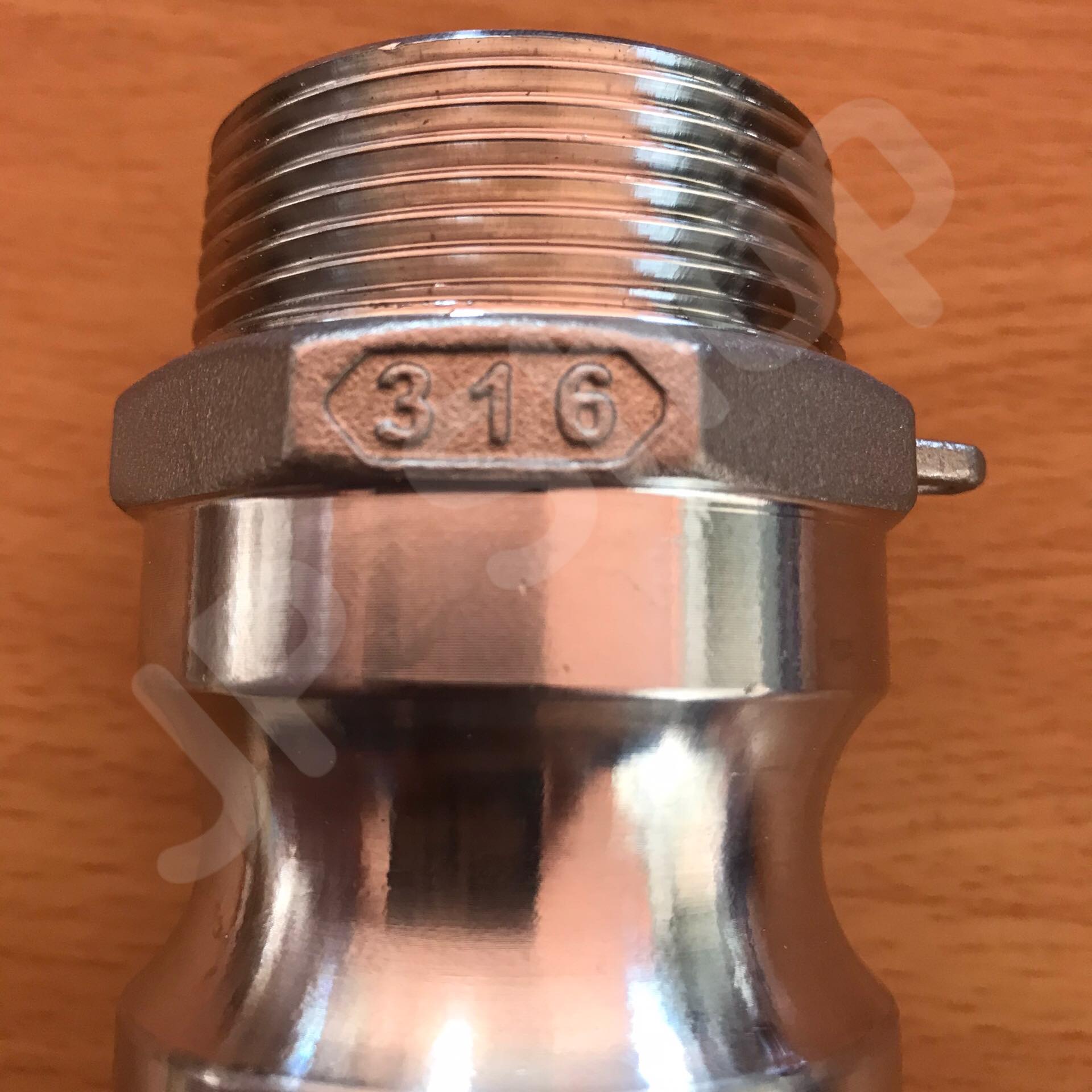 ข้อต่อสวมเร็วสแตนเลส316 ขนาด 1 1/2-F #0160