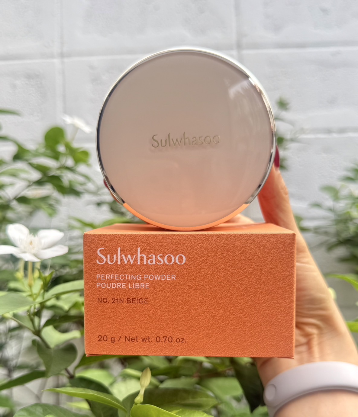 Sulwhasoo PERFECTING POWDER 20g. แป้งฝุ่น สี 21N Beige (Light to Medium)