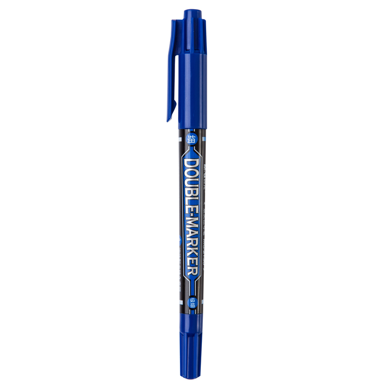 ปากกาเขียนแผ่นซีดี 2 หัว 0.5mm น้ำเงิน M&G 2130