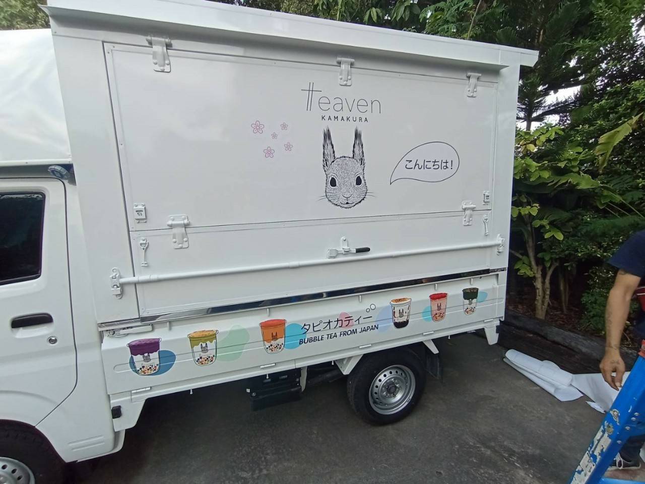 ป้ายสติกเกอร์ไดคัทติดรถยนต์TTeave KAMAKURA