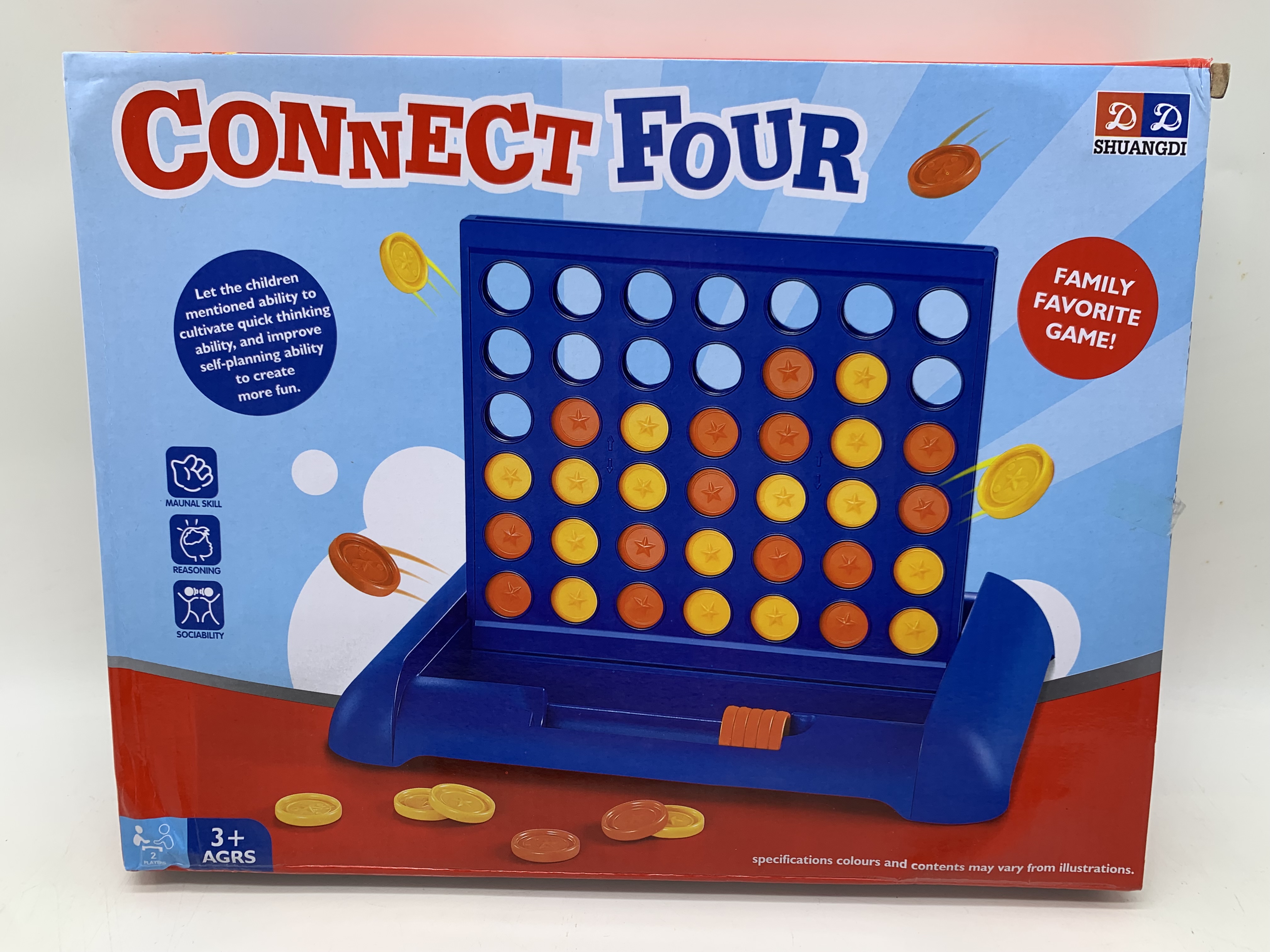 เกมเรียงสี่ พลาสติก Connect Four